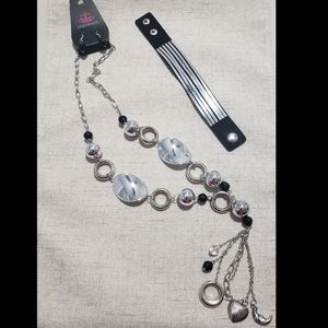 Long Necklace and Bracelet